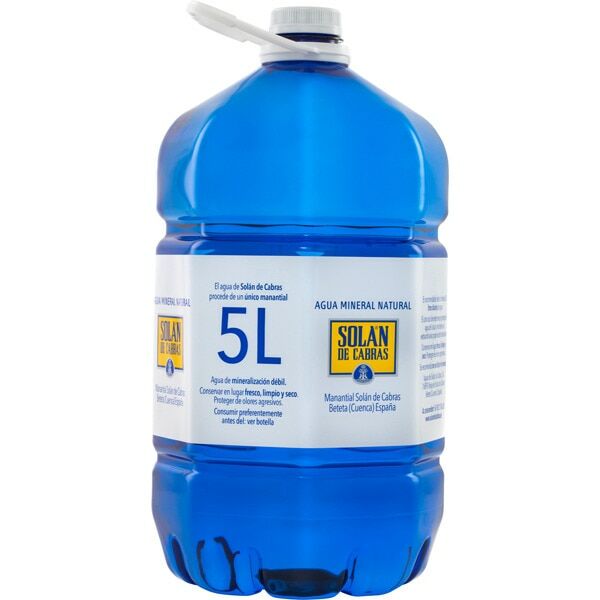 Agua mineral natural garrafa 5 l · FONT D'OR · Supermercado El