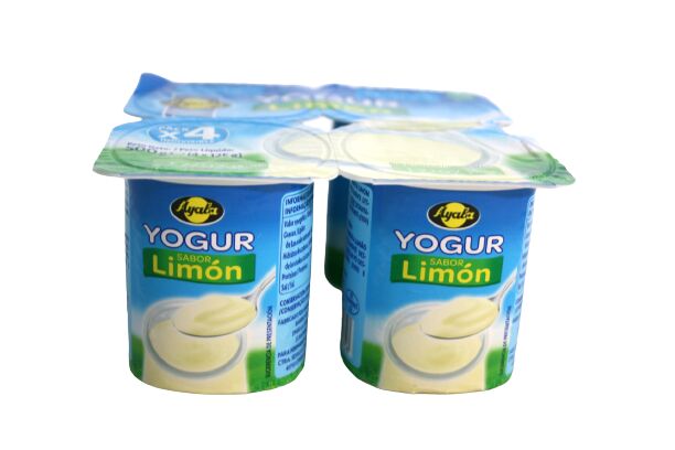 yogur de sabores 4 fresa + 4 macedonia + 2 coco + 2 limón
