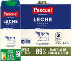 Leche Entera Sin Lactosa Covap pack 6X1L