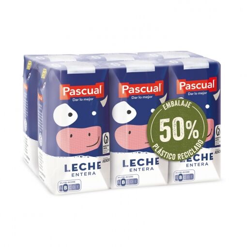 Leche entera sin lactosa Pascual brik 1 l - Supermercados DIA